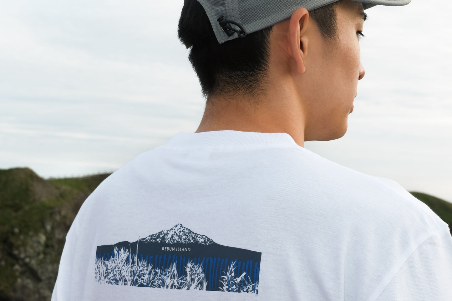 利尻富士 長袖Tシャツ|礼文観光ホテル 咲涼