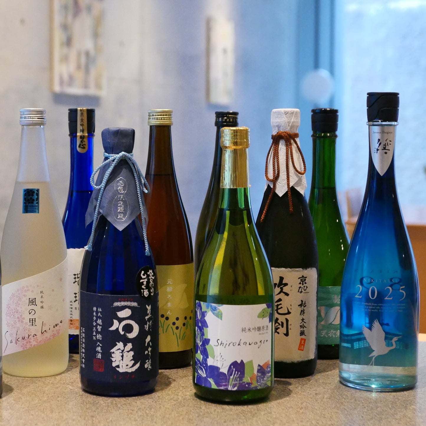 【青凪で使えるペアリングチケット付】ソムリエ今津が選ぶ、気軽に愛媛の日本酒を楽しむ3本セット|瀬戸内リトリート青凪