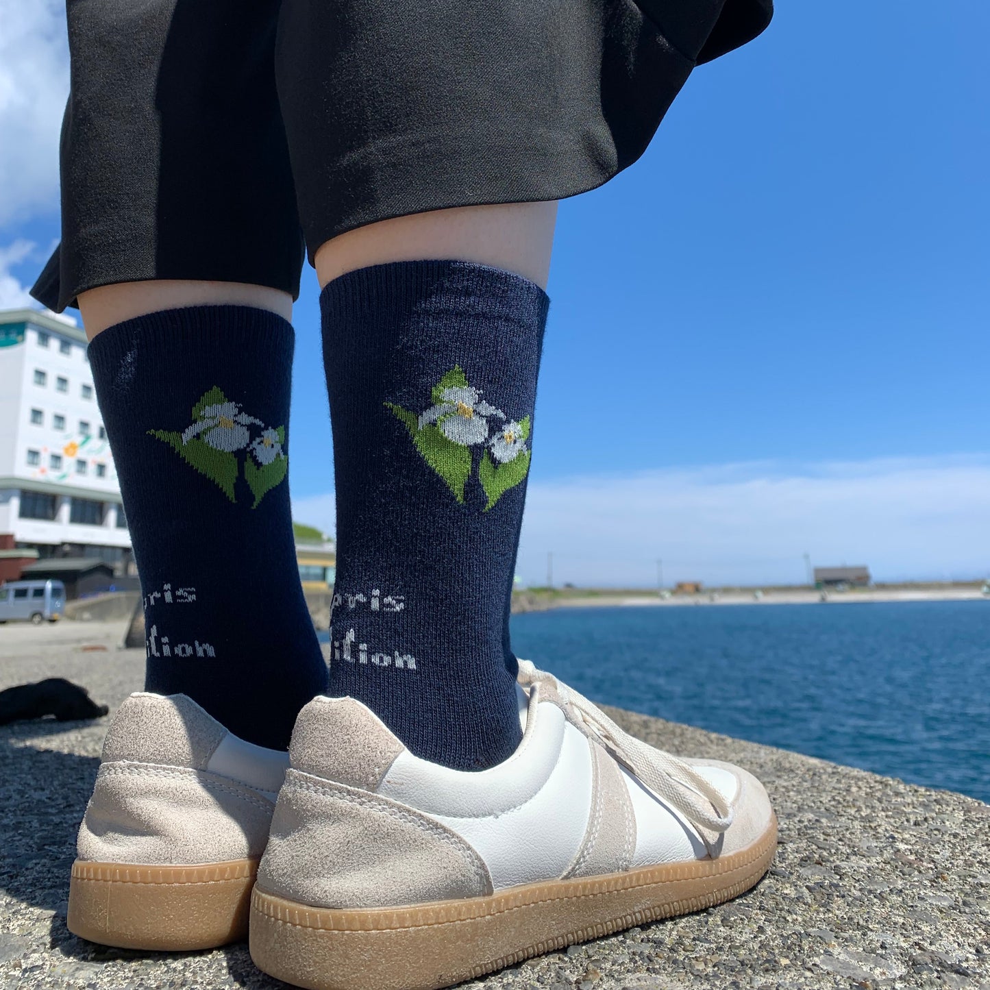 オリジナルブランド 「-Rebun Hana Zukan – 高山植物ソックス(レブンアツモリソウ)」|礼文観光ホテル 咲涼