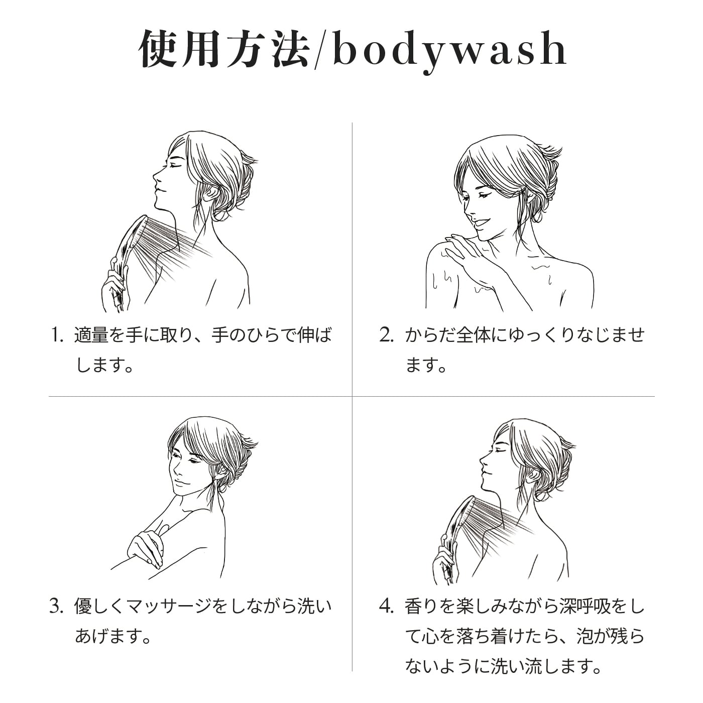 CHRONO CHARME bodywash(ボディウォッシュ)|Cuvée J2 Hôtel Osaka