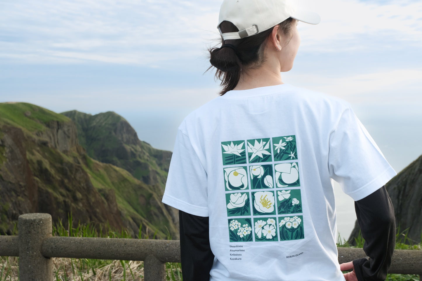 -Rebun Hana Zukan- 高山植物オリジナルTシャツ｜礼文観光ホテル 咲涼